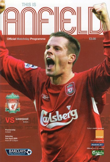 Match programme
